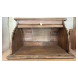 VINTAGE ROLL UP BREAD BOX VINTAGE ROLL UP BREAD BOX