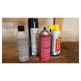 FULL AND MOSTLY FULL SPRAY CANS ASSORTMENT FULL AND MOSTLY FULL SPRAY CANS ASSORTMENT