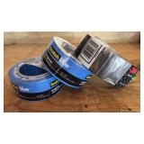NIP SCOTCH BLUE AND DUCT TAPE ROLLS NIP SCOTCH BLUE AND DUCT TAPE ROLLS