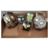 HEAVY CEMENT AND RESIN SOLAR LIGHT EYES ANIMALS COLLECTION HEAVY CEMENT AND RESIN SOLAR LIGHT EYES ANIMALS COLLECTION