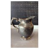 EXQUISITE! AURORA CO. SILVERPLATE WATER PITCHER WITH ENGRAVED FLORAL DESIGN EXQUISITE! AURORA CO. SILVERPLATE WATER PITCHER WITH ENGRAVED FLORAL DESIGN