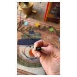 HEAVY DUTY SNOWMAN WELCOME MAT AND 32 INCH FIBER OPTIC TREE HEAVY DUTY SNOWMAN WELCOME MAT AND 32 INCH FIBER OPTIC TREE