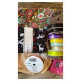 SEWING ITEMS, RIBBONS AND APPLIQUES SEWING ITEMS, RIBBONS AND APPLIQUES