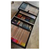 NIP PACKAGE ART SUPPLIES KIT IN ALUMINUM CASE NIP PACKAGE ART SUPPLIES KIT IN ALUMINUM CASE