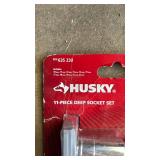 NIP HUSKY ELEVEN PIECE DEEP SOCKET SET NIP HUSKY ELEVEN PIECE DEEP SOCKET SET