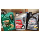 TOP IT OFF! VARIETY OF OIL(MOSTLY FULL) AND NEW QUART OF 10W-30 TOP IT OFF! VARIETY OF OIL(MOSTLY FULL) AND NEW QUART OF 10W-30