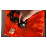 ZIPPER FRONT 3X HI-VIS VEST AND BATTERY OPERATED  QUANTUM SECURITY HEADLAMP ZIPPER FRONT 3X HI-VIS VEST AND BATTERY OPERATED  QUANTUM SECURITY HEADLAMP