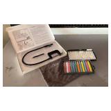 NEOLUCIDA TRACING TOOL AND PRANG HI COLOR CHALKS NEOLUCIDA TRACING TOOL AND PRANG HI COLOR CHALKS