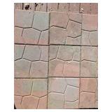 (9) 16 x 16 x 1 Concrete Pavers (9) 16 x 16 x 1 Concrete Pavers