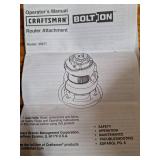 Craftsman Bolt-On Multi-Tool System with Attachments Craftsman Bolt-On Multi-Tool System with Attachments