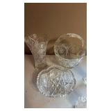 Vintage Glassware and Towle Crystal Salt and Pepper Shakers Vintage Glassware and Towle Crystal Salt and Pepper Shakers