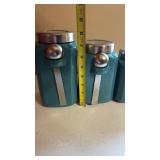 Kitchen Canisters w/ Hanging Scoops Kitchen Canisters w/ Hanging Scoops