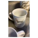 Assorted Decorative Mugs Collection Assorted Decorative Mugs Collection