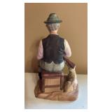 Porcelain Sheriff Figurine Approximately 8 Inches Tall Porcelain Sheriff Figurine Approximately 8 Inches Tall