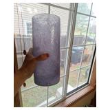 Light Purple/Gray Glass Vase Light Purple/Gray Glass Vase