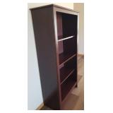 Wood Bookshelf - 29.5 W x 13.5in D x 56.5in T - with Adjustable Shelves
