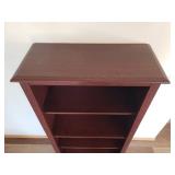 Wood Bookshelf - 29.5 W x 13.5in D x 56.5in T - with Adjustable Shelves