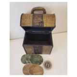 Triple Wine Bottle Caddy, Cog Design B/O Wall Clock, "Girlfriends" Wall Decor, Glass/Crystal Vases, Thirsty Stone Coasters, Votives, Wax Melts, & Rue 21 3-Wick Candle