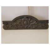 Metal Cottage Candle Lantern, Molded Wall/Over Door Plaque, Gold Serving Tray, Round Placemats, & Wood and Glass Decor