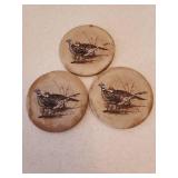 Partylite Crystal Votive Lantern, Cut Crystal Pillar Jar, Brass Candle Stand, Thirsty Stone Coasters, and Colored & Clear Glass Vases