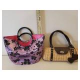 Lot of 6 Purses: Capezio, Travelon, Amanda Smith, and Safe Keeper Wallet