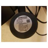 Tablet Screen Magnifier Stand, Emerson Research Smart Set Dual Alarm Clock/Radio, Extension Cord, Wireless Charging Station, and FireEx Smoke Alarm NIB