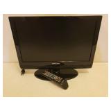 Samsung 19in Flat Screen TV on Stand with Remote - Model # LN19C350D1D - Powers On