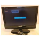 Samsung 19in Flat Screen TV on Stand with Remote - Model # LN19C350D1D - Powers On