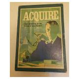 Vintage ACQUIRE High Finance Game, Don