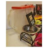 Pet Supplies & Decor, Dog Sweaters. Pet Food Dispenser, and Water/Food Bows & Stands