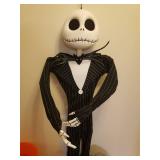 Halloween Wind Sock/Hanger, Glow in the Dark Skeleton, Dog Costumes, Treat Buckets, and B/O Stay Away Sign