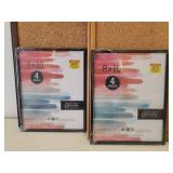 2 Framed Cork Boards, Multi Photo Frame, and 2 NIP 8x10 Photo Frames, and Two 5x7 Photo Frames