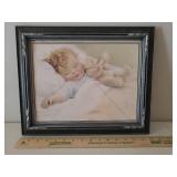 4 Vintage Framed Prints - 1 Needs Glass replaced