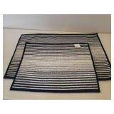 Custom Painted Canvas Art, Storage Bin/Drawer, and Set of 2 Matching Bathroom Rugs