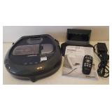 Samsung PowerBot CycloneForce Rechargeable Floor Vacuum System - Connects to Wifi - includes Charger/Docking Station, Power Cord, Remote, and Manual - Powers On