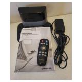 Samsung PowerBot CycloneForce Rechargeable Floor Vacuum System - Connects to Wifi - includes Charger/Docking Station, Power Cord, Remote, and Manual - Powers On