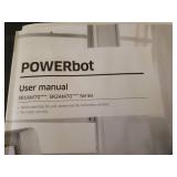 Samsung PowerBot CycloneForce Rechargeable Floor Vacuum System - Connects to Wifi - includes Charger/Docking Station, Power Cord, Remote, and Manual - Powers On