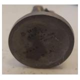 Pig Design Stone Mortar & Pestle, KSU Ceramic Piggy Bank, 1980 Hudson Pewter Pig Figurine, Pig Window Sun Catcher, and Resin Pig Figurine