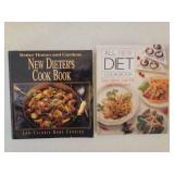 Electric Press Sandwich Maker, 2 Dieters Cookbooks, and GE Electric Skillet