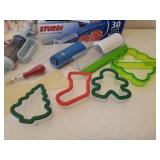 Kitchen Food Storage & Trash Bags, Piping Tips, Cookie Cutters, Kitchen Tools, Infuser, and Popsicle Tray