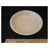 Vintage Williams-Sonoma "Tuscan Olives" Pattern Salad Service Set - Large Serving Bowl & 4 Individual Salad Bowls - Made in Italy