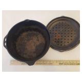 Vintage Lodge Cast Iron Dutch Oven with Lid - #10DO - Made In USA