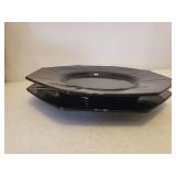 Vintage KYS-ITE Tray, Cabinet Corner Rack, Vintage Sheffield "Granada" Dinner Plates, FUJISTONE Margarita Plate, and other Vintage Dinnerware Plates