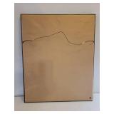 Vintage Signed Art Print of "Chief He Dog" By Bob Dale - Matted & Framed - 17.5in W x21.5in T