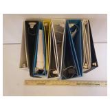 Lap Desk and Box of Binders