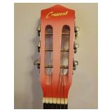 Crescent 6 String Guitar in Zipper Case with Pick, Extra String, and Pitch Pipe - Includes Alfred