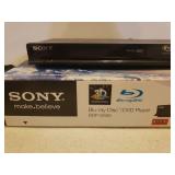 Sony Blu-Ray Disc/DVD Player BDP-S580 and Lot of Electronics & Connection Cords