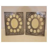 NIP Photo Album, Wedding Champagne Stems in Box, NIB Photo Frames, Baby/Pet Photo Frames, and Sterling & Noble B/O Wall Clock