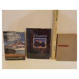 Vintage Picture Books of Travel Abroad, History of French Cuisine, and Masterpieces of Italian Art