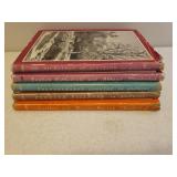 Vintage Picture Books of Travel Abroad, History of French Cuisine, and Masterpieces of Italian Art